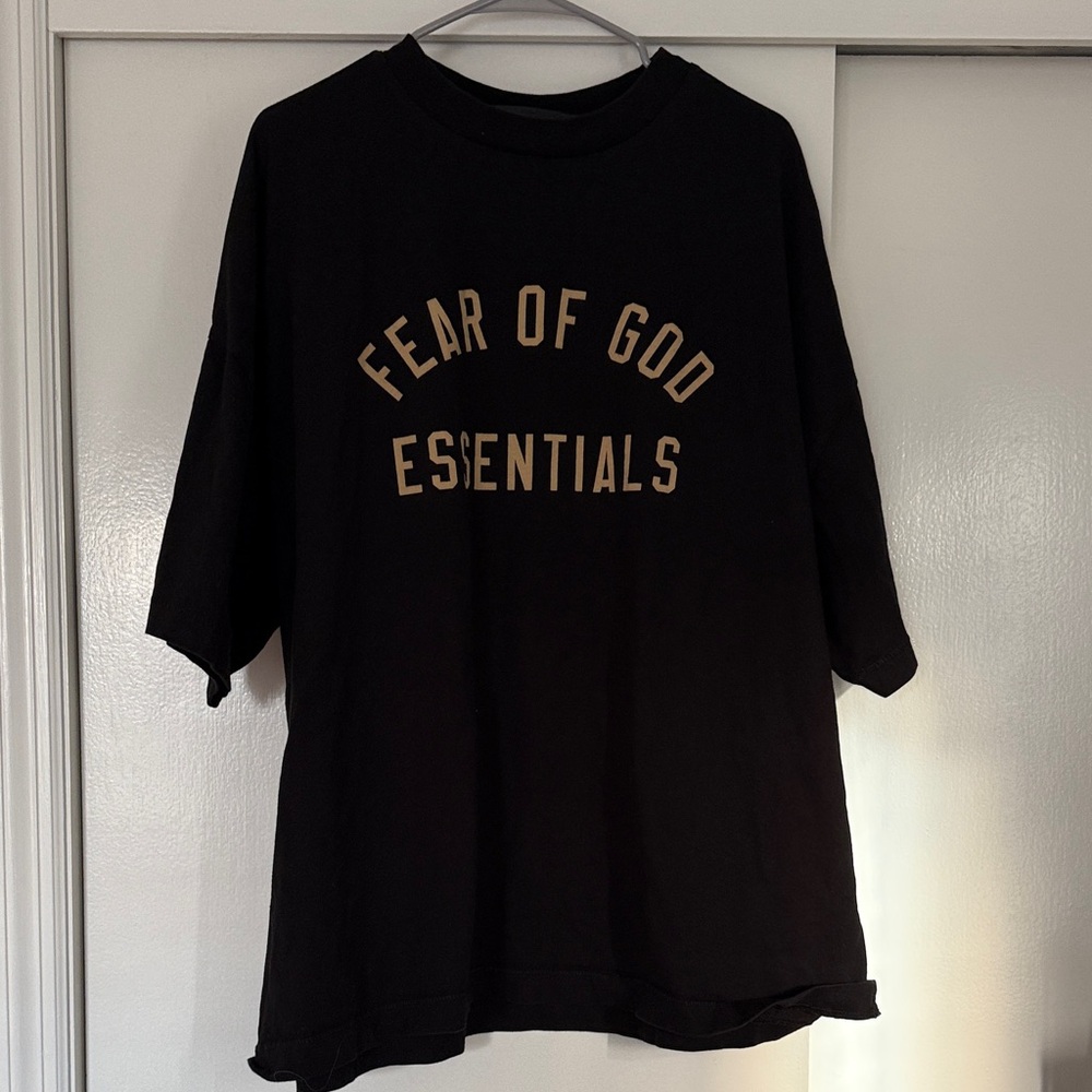 Essentials Black Short Sleeve Tee